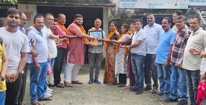 शांतिपुरी में मनाया पीएम मोदी का जन्मदिन