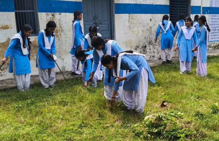 स्वच्छता अभियान के साथ मनाया एनएसएस स्थापना दिवस