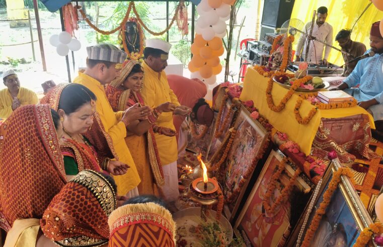 शांतिपुरी न०२ भरतपुर में अखंड रामायण का पाठ 30 मार्च से शुरु