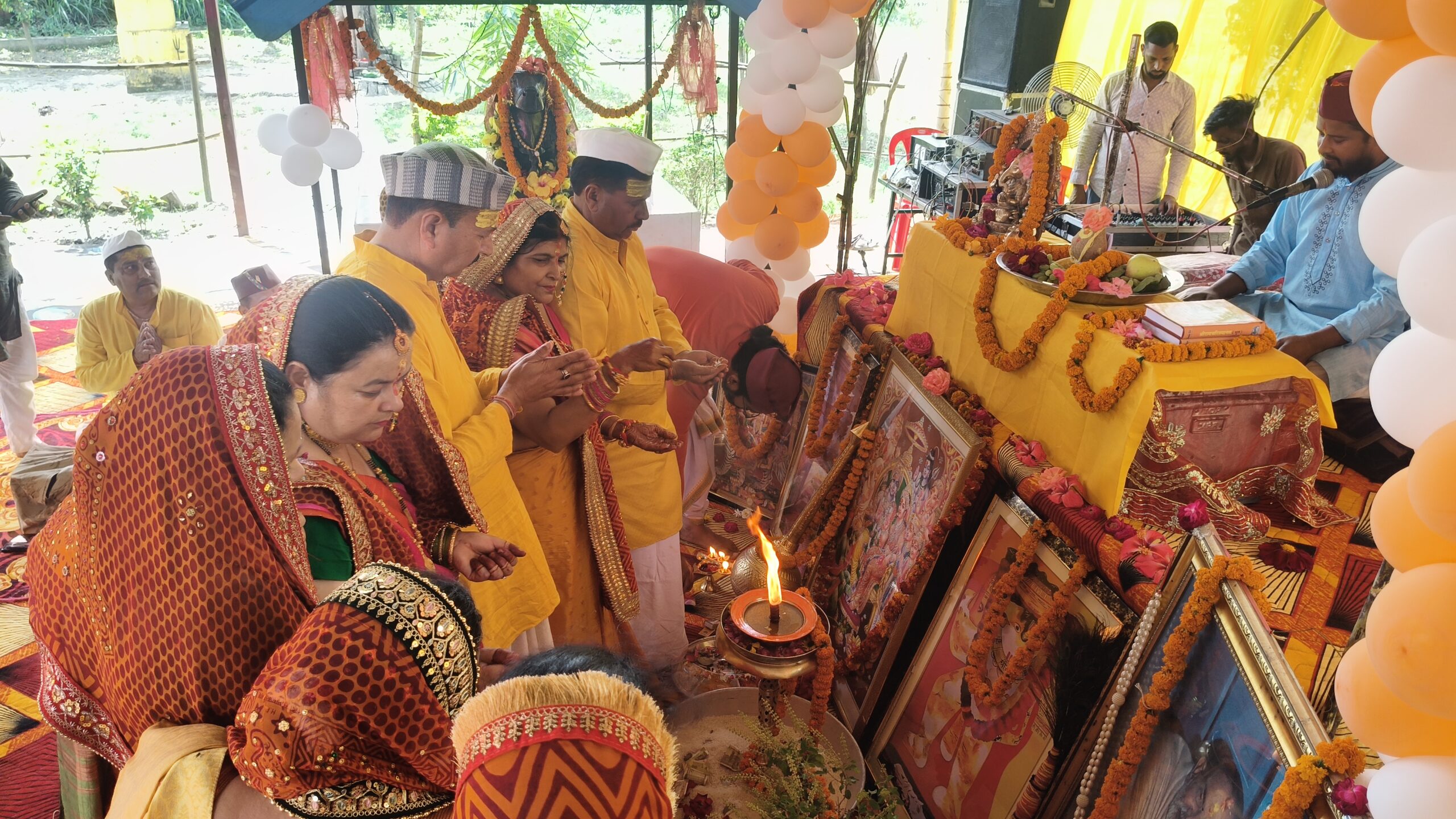 शांतिपुरी न०२ भरतपुर में अखंड रामायण का पाठ 30 मार्च से शुरु